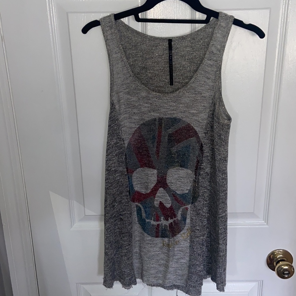 Skull tank top